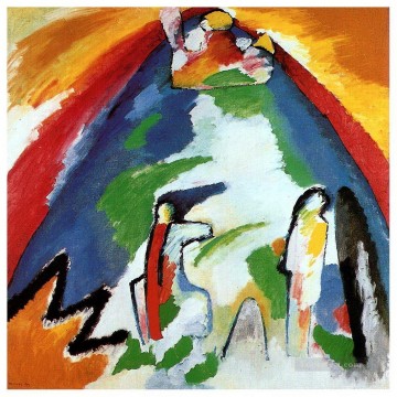 Puramente abstracto Painting - Una montaña Resumen